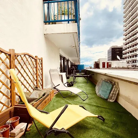 Appartement Centre Avec Terrasse + Petit Dej Nancy
